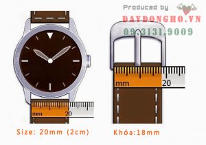 Cách đo size dây đồng hồ