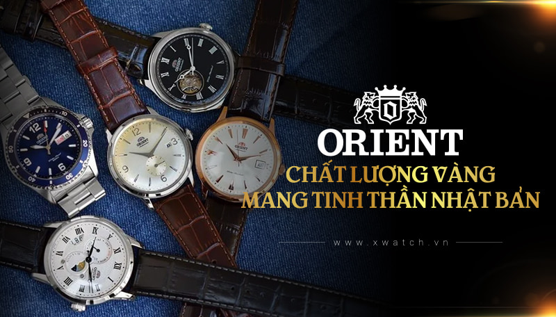 đồng hồ orient dây kim loại